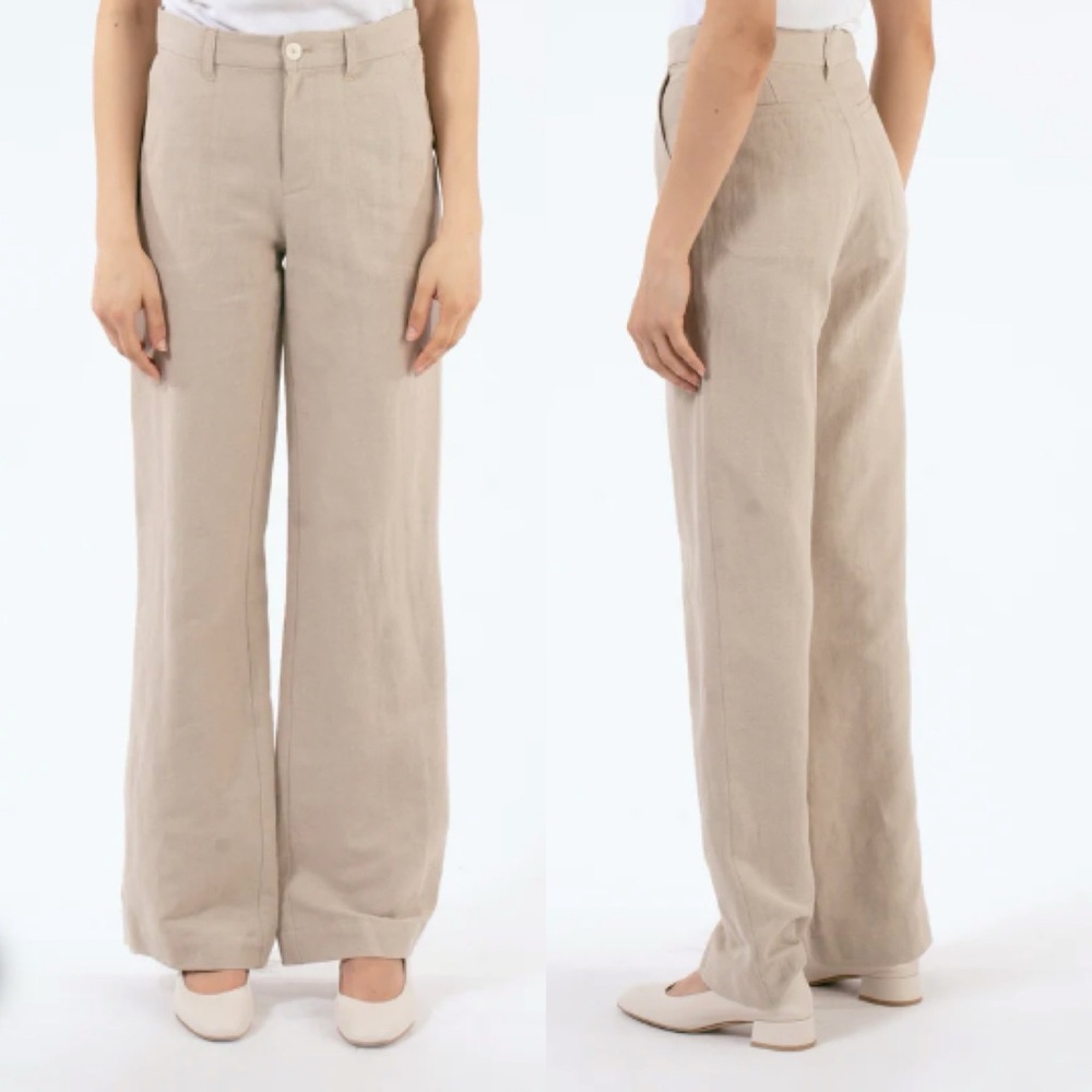 APC Seaside Linen Cotton Pants